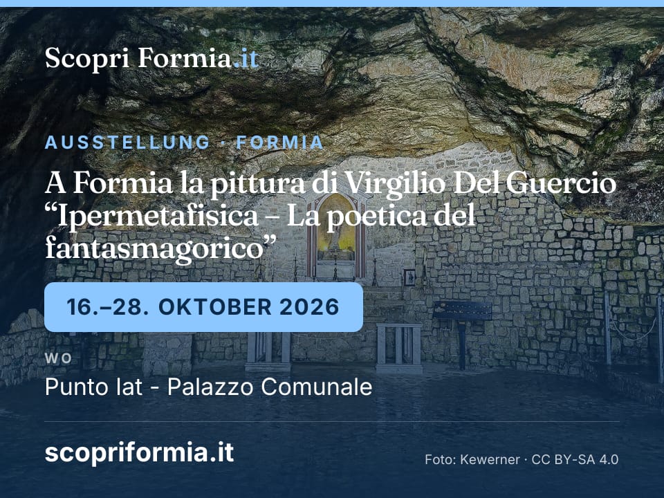 A Formia la pittura di Virgilio Del Guercio “Ipermetafisica – La poetica del fantasmagorico”
