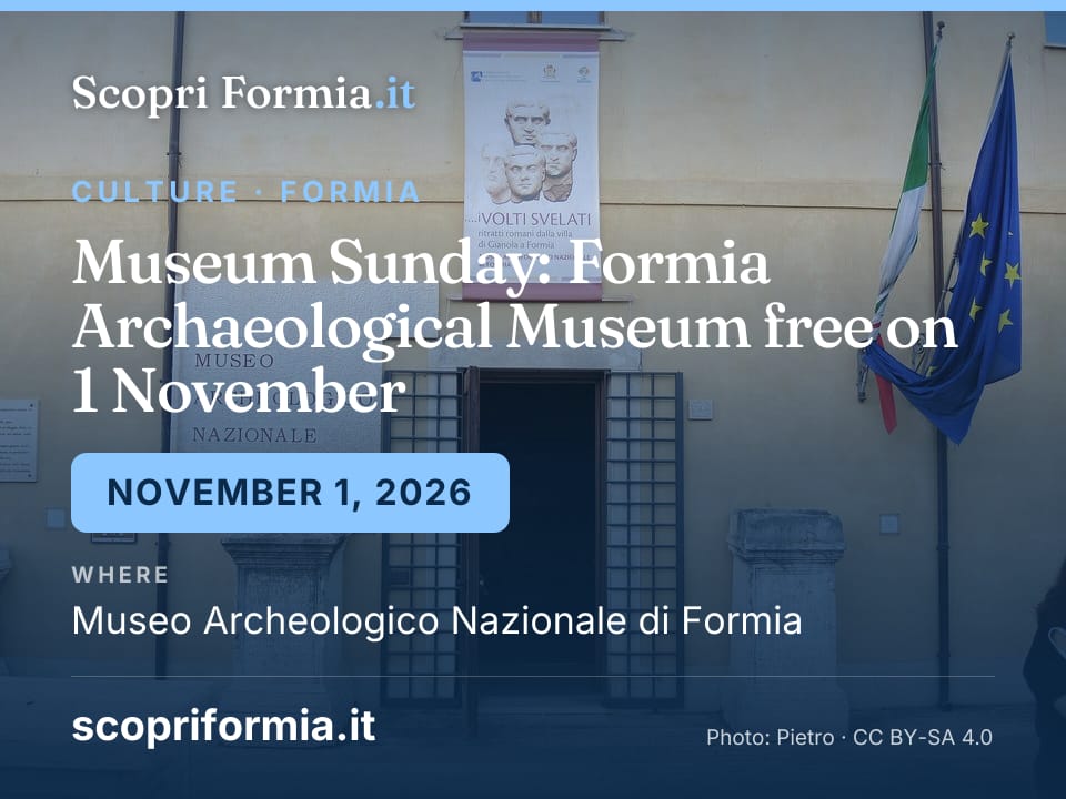 Museum Sunday: Formia Archaeological Museum free on 1 November