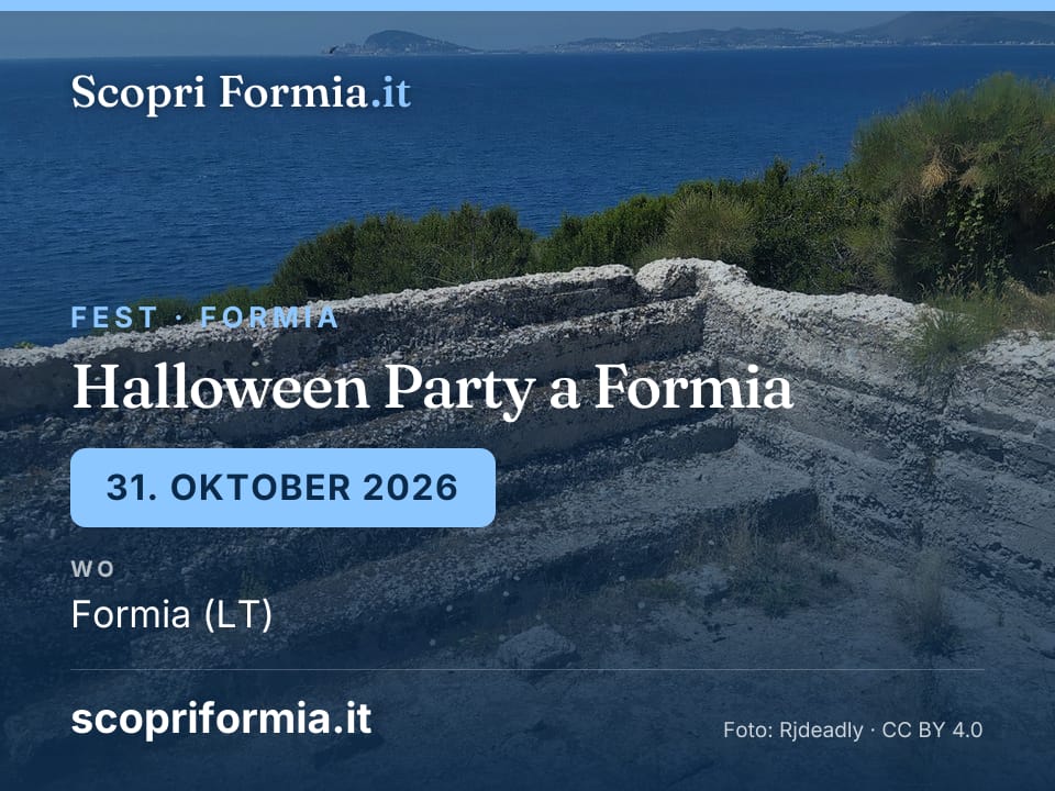 Halloween Party a Formia