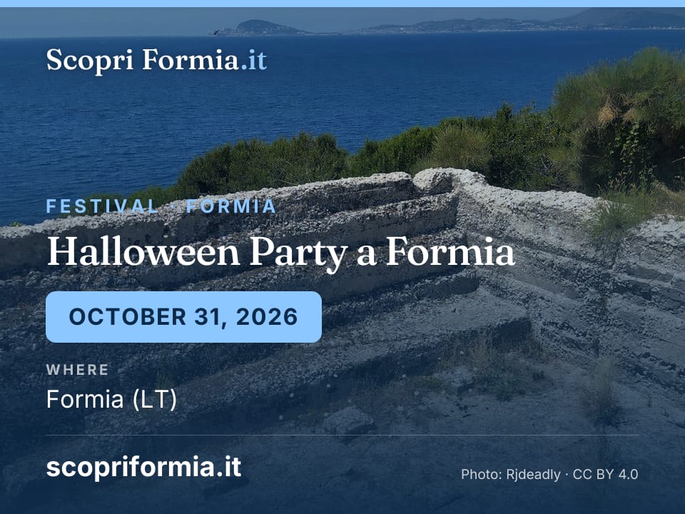 Halloween Party a Formia