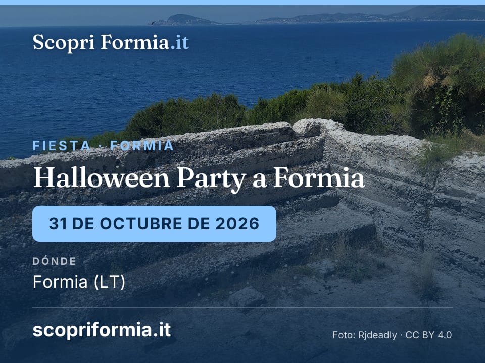 Halloween Party a Formia