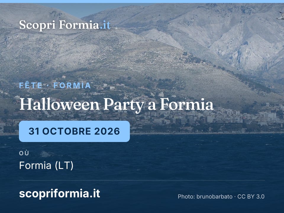 Halloween Party a Formia