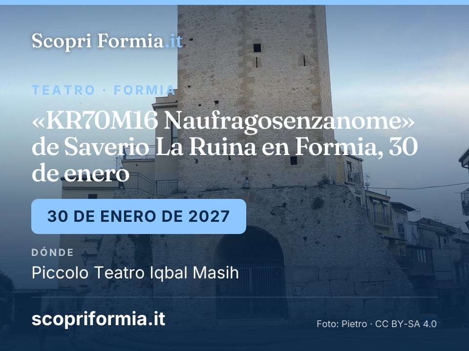 «KR70M16 Naufragosenzanome» de Saverio La Ruina en Formia, 30 de enero