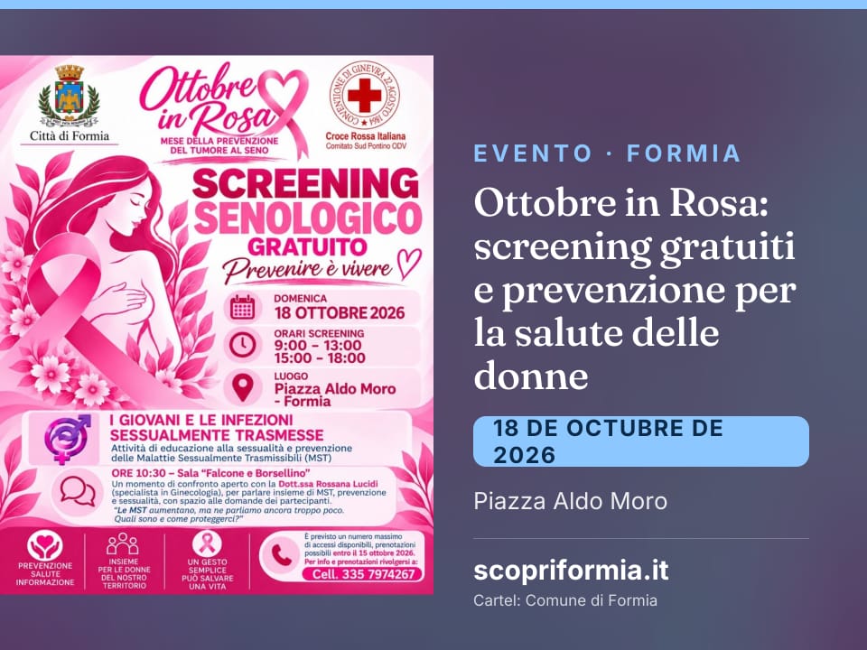 Ottobre in Rosa: screening gratuiti e prevenzione per la salute delle donne