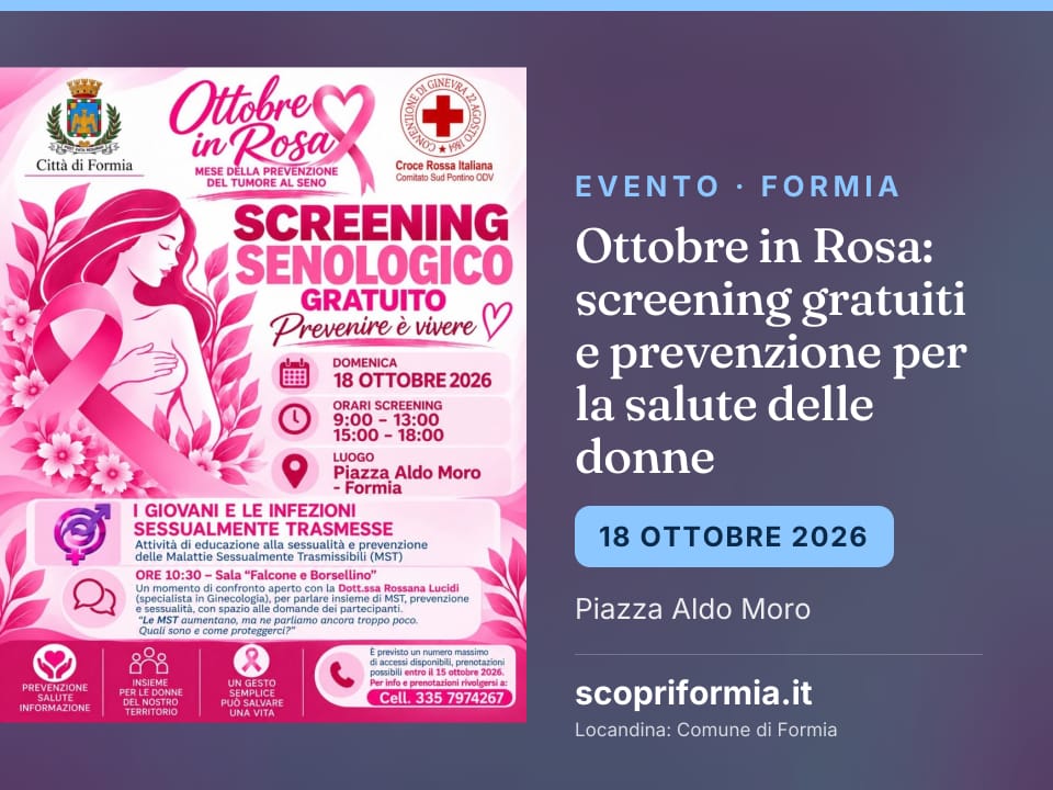Ottobre in Rosa: screening gratuiti e prevenzione per la salute delle donne