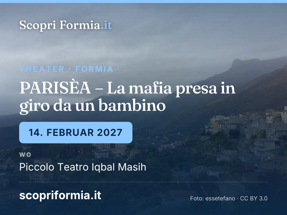 PARISÈA – La mafia presa in giro da un bambino