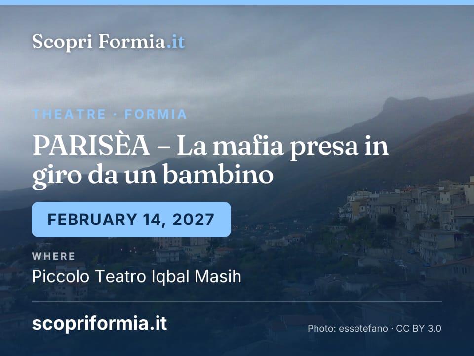 PARISÈA – La mafia presa in giro da un bambino