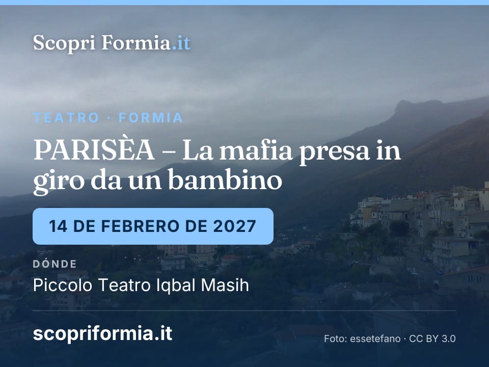 PARISÈA – La mafia presa in giro da un bambino