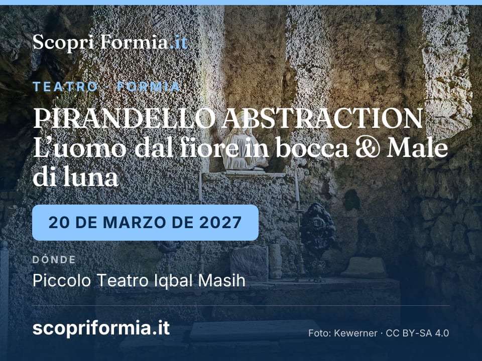 PIRANDELLO ABSTRACTION L’uomo dal fiore in bocca & Male di luna