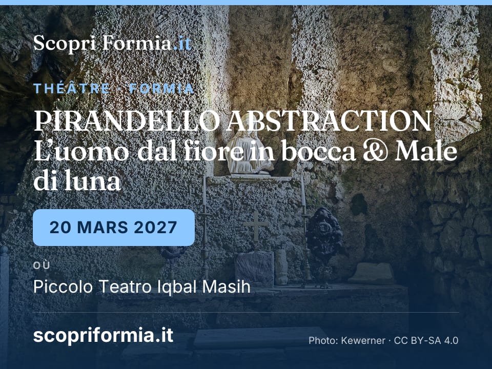 PIRANDELLO ABSTRACTION L’uomo dal fiore in bocca & Male di luna