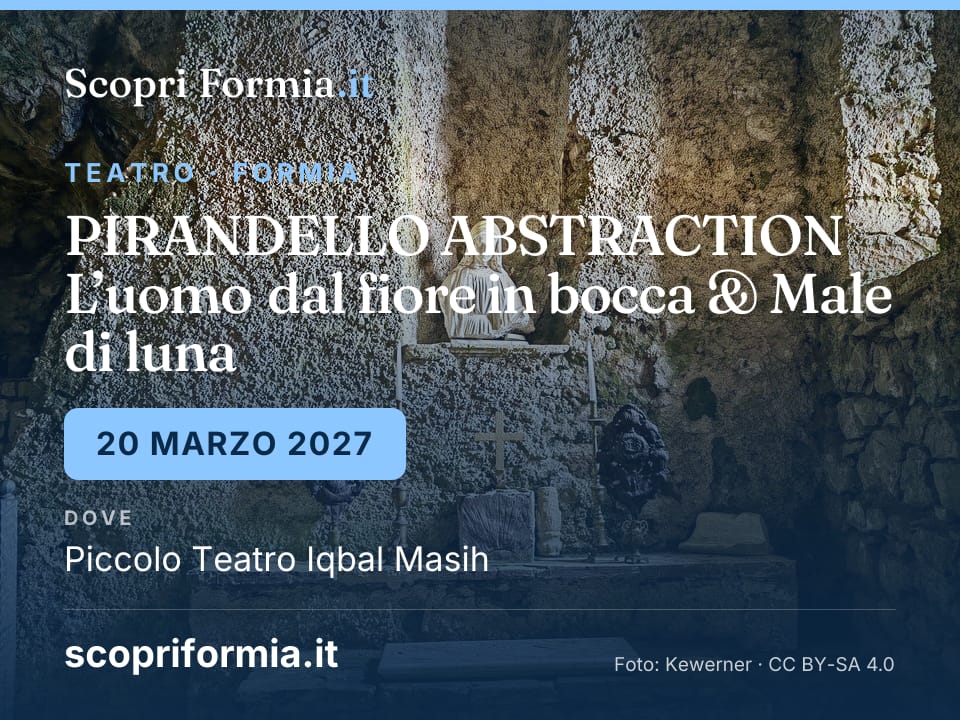 PIRANDELLO ABSTRACTION L’uomo dal fiore in bocca & Male di luna