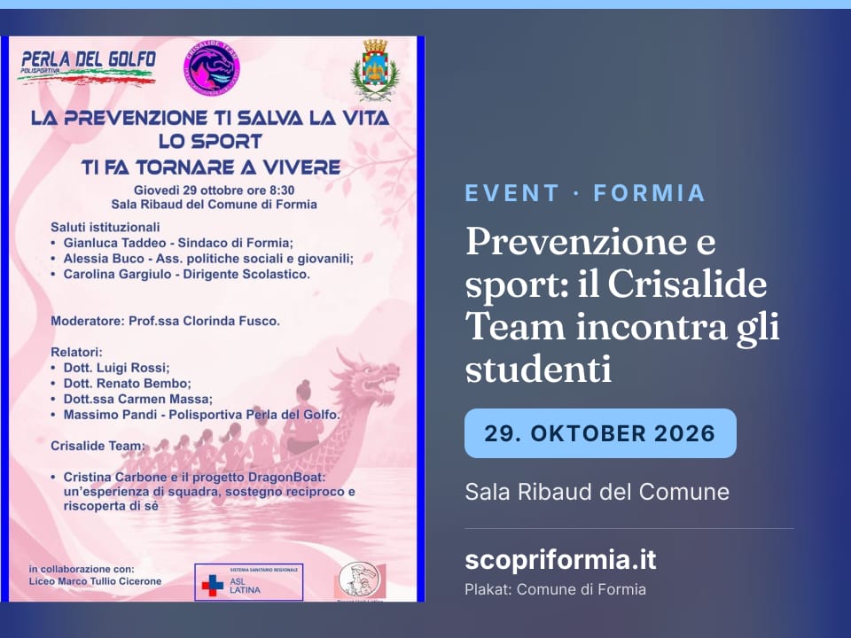 Prevenzione e sport: il Crisalide Team incontra gli studenti